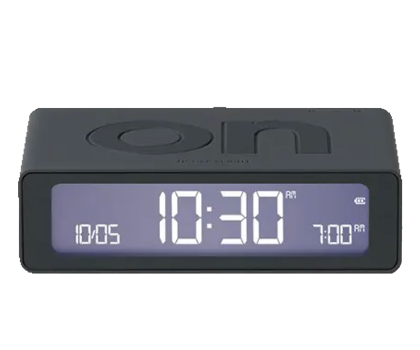 Radio i budzik LEXON Flip Mini Dark Grey LR158G3